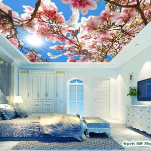 Trần vải 3D mẫu A0042