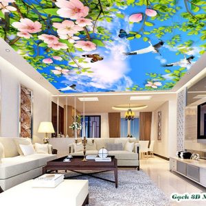 Trần vải 3D mẫu A0078