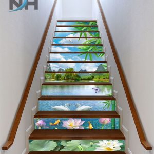 Tranh cầu thang mẫu 3DNH340