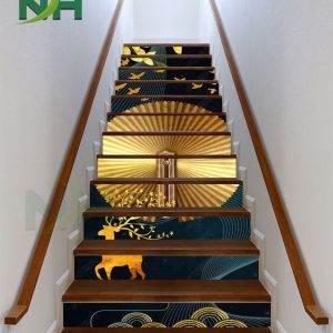 Tranh gạch 3D cầu thang mẫu CT07