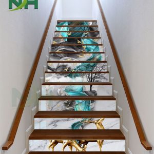Tranh gạch 3D cầu thang mẫu CT11