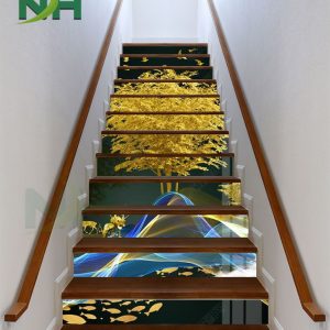 Tranh gạch 3D cầu thang mẫu CT17