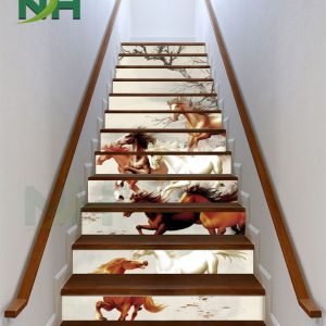 Tranh gạch 3D cầu thang mẫu CT24