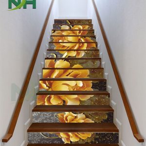 Tranh gạch 3D cầu thang mẫu CT25