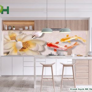 Tranh kính bếp 5D mẫu KB24