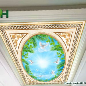 Trần 3D mẫu A0117