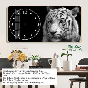 Tổng 10 mẫu tranh đồng hồ V3