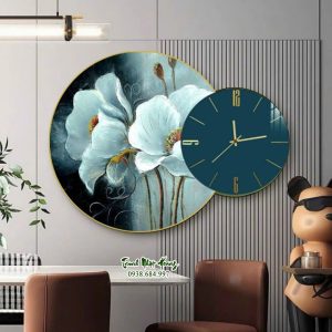 TRANH TRÁNG GƯƠNG ĐỒNG HỒ