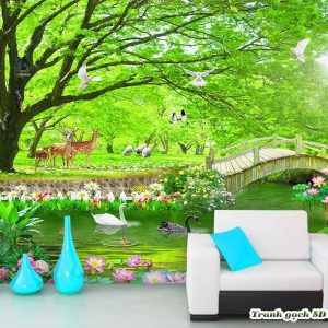 Tranh 3D phong cảnh mẫu HST30