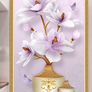 Tranh bình hoa HST18