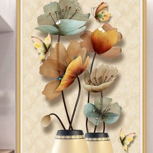 Tranh bình hoa DHC08