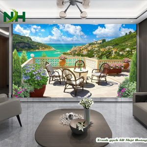 Tranh 3D phong cảnh mẫu PT58