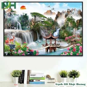 Tranh sơn thủy mẫu PT06