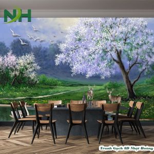 Tranh 3D phòng ăn DHC05