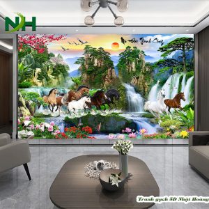 Tranh Mã đáo NHS73