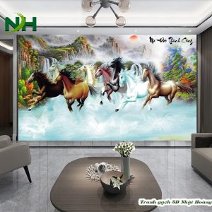 Tranh Mã đáo NHS75