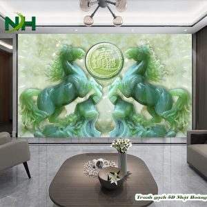 Tranh song Mã NHS97