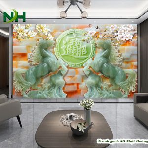 Tranh song Mã NHS99