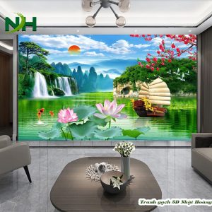 Tranh thuyền buồm mẫu NHS72