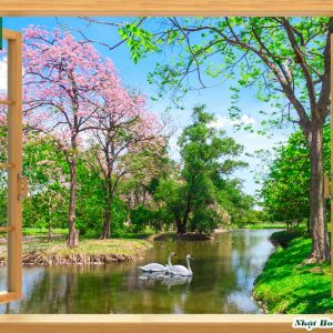 Tranh cửa sổ 3D TD3D015