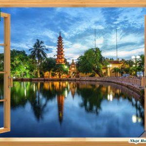 Tranh cửa sổ 3D TD3D026