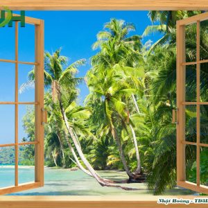 Tranh cửa sổ 3D TD3D056