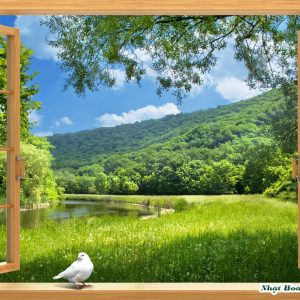 Tranh cửa sổ 3D TD3D186