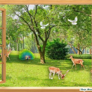 Tranh cửa sổ 3D TD3D202