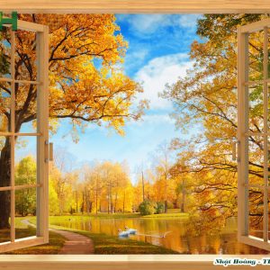 Tranh cửa sổ 3D TD3D205