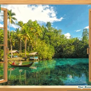 Tranh cửa sổ 3D TD3D217
