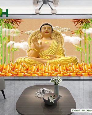 Tranh 3D mẫu Phật TV05