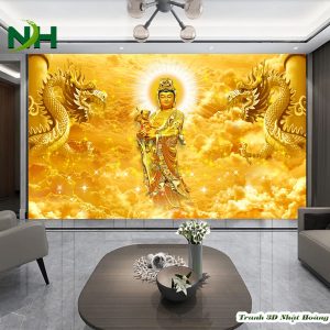 Tranh 3D mẫu Phật TV08