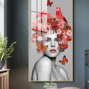 15 mẫu tranh treo tường cô gái đẹp nhất