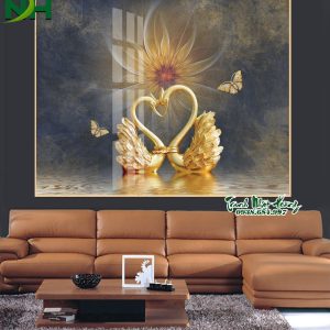 Top 10 mẫu tranh treo Thiên Nga V4