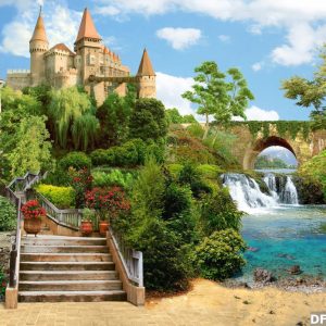 Catalog 12 mẫu tranh 3D dán tường Châu Âu V7