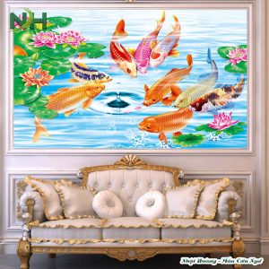 Tranh Cửu Ngư PT166