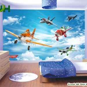 Tranh 3D phòng em bé TD3D325
