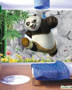 Tranh 3D Kungfu Panda TP126
