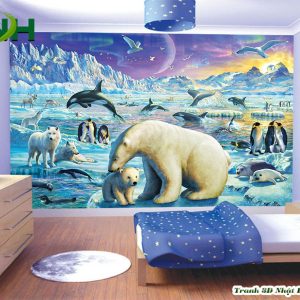 Tranh 3D biển TP132