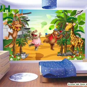 Tranh 3D đồng vật TP133