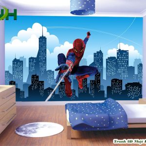 Tranh 3D siêu nhân TP137