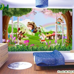 Tranh 3D động vật TP139