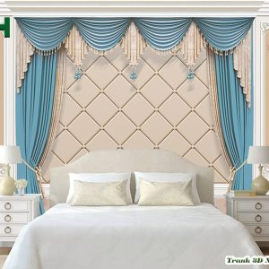 Tổng hợp 10 mẫu tranh 3D dán phòng ngủ V3