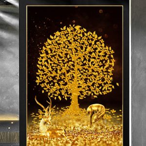 Tranh kim tiền TP215