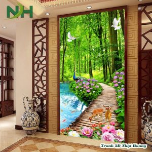 Tranh 3D phong cảnh TP186