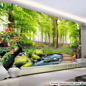 Tranh 3D phong cảnh TD3D223