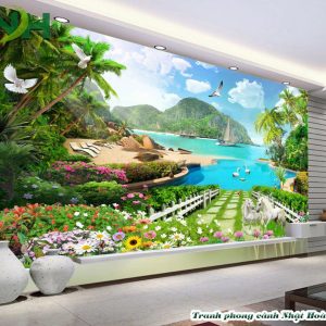 Tranh 3D phong cảnh TD3D224