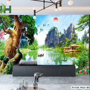 Tranh 3D phong cảnh TD3D229