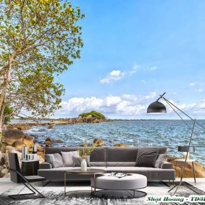 Tranh 3D cảnh biển TD3D059