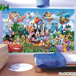 Tranh 3D hoạt hình TP192